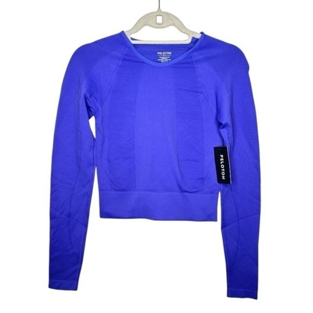 Peloton Long Sleeve Crop Top New With Tags Size M/L